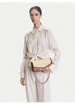 Torebka LAUREN RALPH LAUREN Sawyer 431966774001 Beżowy ze sklepu eobuwie.pl w kategorii Kopertówki - zdjęcie 188038641