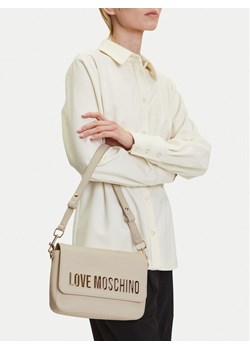 Torebka LOVE MOSCHINO JC4023PP1MKD0110 Écru ze sklepu eobuwie.pl w kategorii Torebki damskie - zdjęcie 188038654