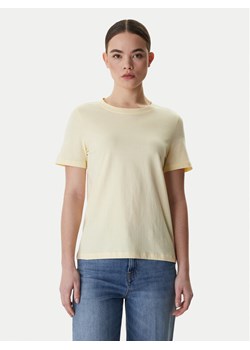 Vero Moda T-Shirt Paulina 10316991 Żółty Regular Fit ze sklepu MODIVO w kategorii Bluzki damskie - zdjęcie 188039001