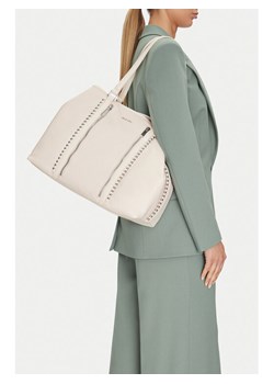 Badura Torebka Wen-30 Biały ze sklepu MODIVO w kategorii Torby Shopper bag - zdjęcie 188039043