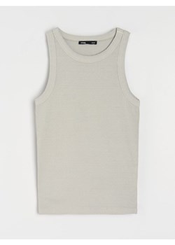 Sinsay - Tank top - szary ze sklepu Sinsay w kategorii Bluzki damskie - zdjęcie 188040233