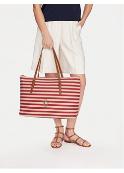Torebka Beverly Hills Polo Club BHPC-C-014-07 Czerwony ze sklepu eobuwie.pl w kategorii Torby Shopper bag - zdjęcie 188040631