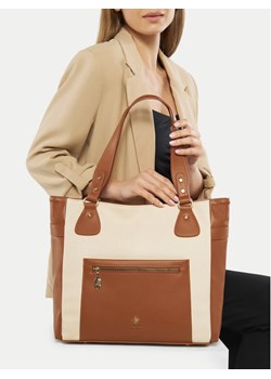Torebka Beverly Hills Polo Club BHPC-C-002-07 Brązowy ze sklepu eobuwie.pl w kategorii Torby Shopper bag - zdjęcie 188040663