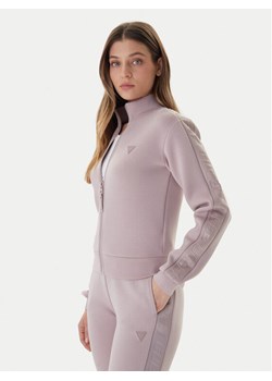 Guess Bluza New Allie Scuba V2YQ17 K7UW2 Fioletowy Regular Fit ze sklepu MODIVO w kategorii Bluzy damskie - zdjęcie 188040830