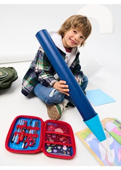 Sinsay - Piórnik z wyposażeniem z motywem kosmosu - niebieski ze sklepu Sinsay w kategorii Zabawki - zdjęcie 188041321