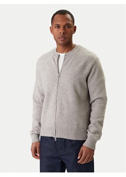 Jack & Jones Kardigan Scope 12286797 Szary Relaxed Fit ze sklepu MODIVO w kategorii Swetry męskie - zdjęcie 188041443