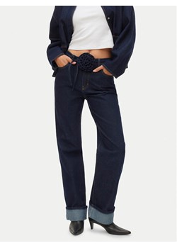 Vero Moda Jeansy Vmallison Mr Straight Rosebelt Jns Si346 10339315 Granatowy Regular Fit ze sklepu MODIVO w kategorii Jeansy damskie - zdjęcie 188041450