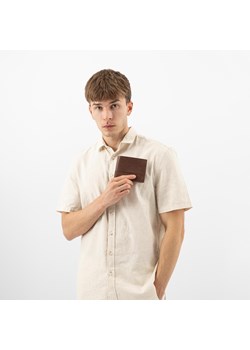 Wojas Brązowy Skórzany Portfel Z Pikowanym Wzorem ze sklepu Wojas w kategorii Portfele męskie - zdjęcie 188042042