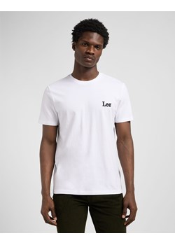 MESKA KOSZULKA LEE SS SMALL LOGO TEE BRIGHT WHITE 112370503 ze sklepu YouNeedit.pl w kategorii T-shirty męskie - zdjęcie 188042540