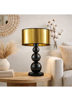 Oryginalna lampa stołowa złota HONOLULU MIRROR w stylu glamour ze sklepu Lysne w kategorii Lampy stołowe - zdjęcie 188042941