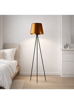 Lampa podłogowa trójnóg czarna RENO MIRROR ze sklepu Lysne w kategorii Lampy podłogowe - zdjęcie 188042942