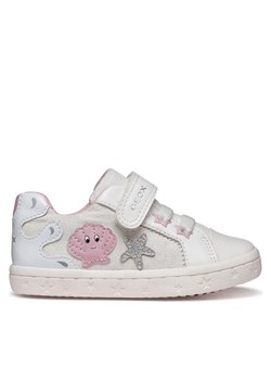 Trampki Geox B Gisli Girl B651MB 00954 C0007 M Biały ze sklepu eobuwie.pl w kategorii Trampki dziecięce - zdjęcie 188047794