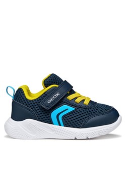Sneakersy Geox B Sprintye Boy B454UC 01454 C0657 Granatowy ze sklepu eobuwie.pl w kategorii Buty sportowe dziecięce - zdjęcie 188047814