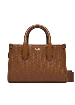 Torebka BOSS Sandy Sm 50557998 Brązowy ze sklepu eobuwie.pl w kategorii Torebki damskie - zdjęcie 188047822