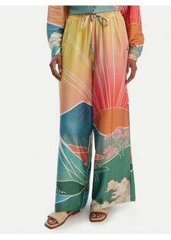 Maaji Spodnie materiałowe Sakura Scenery Ophelia PT1836CPA007 Żółty Relaxed Fit ze sklepu MODIVO w kategorii Spodnie damskie - zdjęcie 188048421