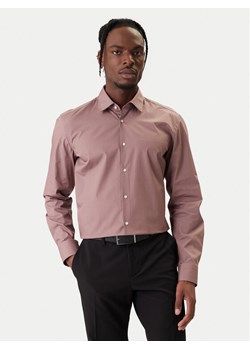 HUGO Koszula Kenno 50289499 Beżowy Slim Fit ze sklepu MODIVO w kategorii Koszule męskie - zdjęcie 188048473