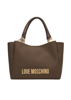 LOVE MOSCHINO Torebka JC4107PP1OKD0203 Brązowy ze sklepu MODIVO w kategorii Torby Shopper bag - zdjęcie 188048500