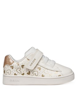 Geox Sneakersy B Eclyper Girl B455MA 0BCKC C1R2L Biały ze sklepu MODIVO w kategorii Buty sportowe dziecięce - zdjęcie 188048501