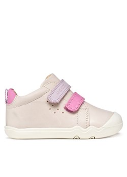 Geox Sneakersy B Steppieup Girl B4663A 000CL C1698 Écru ze sklepu MODIVO w kategorii Buty sportowe dziecięce - zdjęcie 188048503