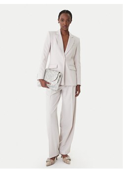 Patrizia Pepe Spodnie materiałowe 8P0794/A498-S748 Szary Regular Fit ze sklepu MODIVO w kategorii Spodnie damskie - zdjęcie 188048504