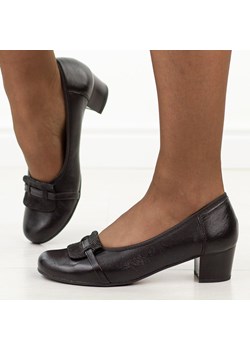 Czarne Polskie czółenka damskie Suzana 2802 ze sklepu suzana.pl w kategorii Czółenka - zdjęcie 188049404