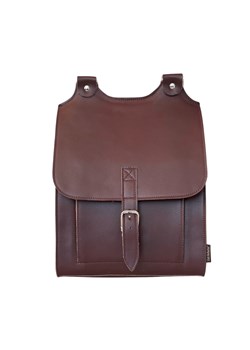 bordowy plecak skórzany Bookpack ze sklepu Słoń Torbalski w kategorii Plecaki - zdjęcie 188049543