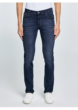 Jeansy męskie dopasowane granatowe Ronan 632 ze sklepu Big Star w kategorii Jeansy męskie - zdjęcie 188049631