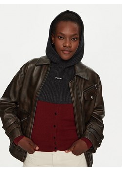 Balaklawa PINKO Balaclava 104327 A27B Szary ze sklepu eobuwie.pl w kategorii Szaliki i chusty damskie - zdjęcie 188050400