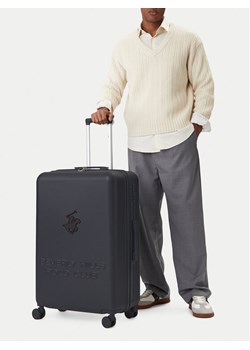 Walizka duża Beverly Hills Polo Club CEO-BHPC-L-002-08-NAVY Granatowy ze sklepu eobuwie.pl w kategorii Walizki - zdjęcie 188050483