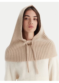 Balaklawa PINKO 104494 A2Z1 I32 Beżowy ze sklepu eobuwie.pl w kategorii Szaliki i chusty damskie - zdjęcie 188050492