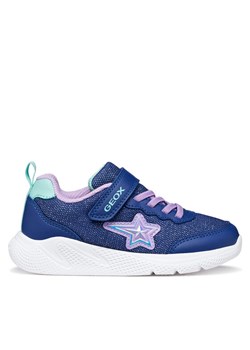 Geox Sneakersy J Sprintye Girl J55FWA 0AS54 C4300 M Granatowy ze sklepu MODIVO w kategorii Buty sportowe dziecięce - zdjęcie 188051534