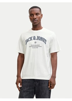 Jack & Jones T-Shirt Denver 12291213 Biały Relaxed Fit ze sklepu MODIVO w kategorii T-shirty męskie - zdjęcie 188051562