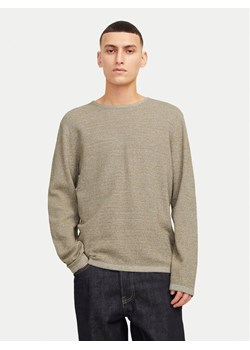 Jack & Jones Sweter George 12268279 Beżowy Regular Fit ze sklepu MODIVO w kategorii Swetry męskie - zdjęcie 188051573