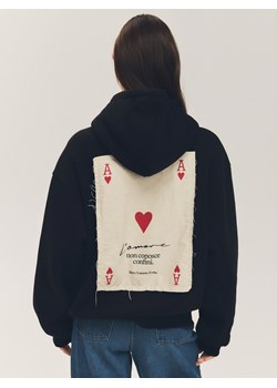 Reserved - Bluza z naszywką - czarny ze sklepu Reserved w kategorii Bluzy damskie - zdjęcie 188052922