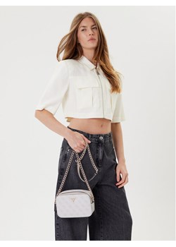 Torebka Guess Noelle II HWBG96 72140 Biały ze sklepu eobuwie.pl w kategorii Kopertówki - zdjęcie 188053220