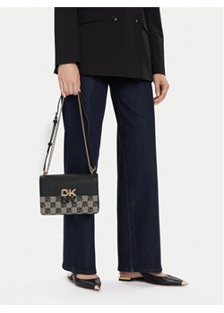 Torebka DKNY Echo Sm Chain Flap R423YE31 Czarny ze sklepu eobuwie.pl w kategorii Listonoszki - zdjęcie 188053282