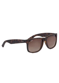 Okulary przeciwsłoneczne Ray-Ban Justin 0RB4165 710/13 Brązowy ze sklepu eobuwie.pl w kategorii Okulary przeciwsłoneczne męskie - zdjęcie 188053283