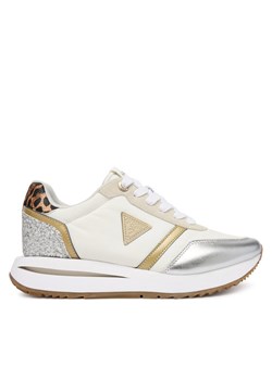 Sneakersy Guess FLP2EG PEL12 Écru ze sklepu eobuwie.pl w kategorii Buty sportowe damskie - zdjęcie 188053340