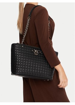 Torebka Guess Nadira HWQG84 24220 Czarny ze sklepu eobuwie.pl w kategorii Torby Shopper bag - zdjęcie 188053482