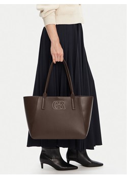 Gino Rossi Torebka CEO-EDELWEIS Brązowy ze sklepu MODIVO w kategorii Torby Shopper bag - zdjęcie 188054130