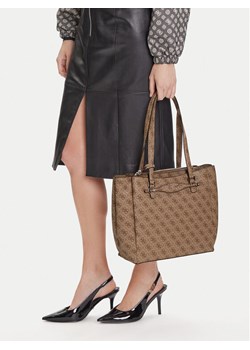 Guess Torebka Katya HWSG96 52230 Brązowy ze sklepu MODIVO w kategorii Torby Shopper bag - zdjęcie 188054240