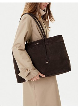 Gino Rossi Torebka EO-LOLA-LA513-114-1 Brązowy ze sklepu MODIVO w kategorii Torby Shopper bag - zdjęcie 188054250