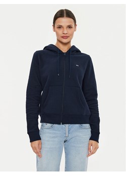 Tommy Jeans Bluza Flag DW0DW19729 Granatowy Regular Fit ze sklepu MODIVO w kategorii Bluzy damskie - zdjęcie 188054391