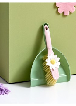 Sinsay - Zmiotka i szufelka z wiosennym motywem - różowy ze sklepu Sinsay w kategorii Akcesoria kuchenne - zdjęcie 188055814