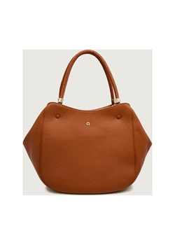 Aigner Skórzana shopperka CARRÉ SOFT ze sklepu Gomez Fashion Store w kategorii Torby Shopper bag - zdjęcie 188055833