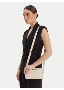 Torebka Guess Cresidia II Mini HWPD98 88720 Écru ze sklepu eobuwie.pl w kategorii Listonoszki - zdjęcie 188057003