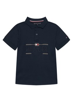 Tommy Hilfiger Polo Icons KB0KB10359 Granatowy Regular Fit ze sklepu MODIVO w kategorii T-shirty chłopięce - zdjęcie 188057990