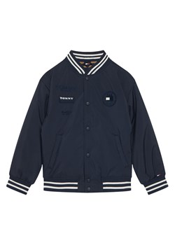 Tommy Hilfiger Kurtka bomber Graphic KB0KB10079 Granatowy Regular Fit ze sklepu MODIVO w kategorii Kurtki chłopięce - zdjęcie 188058024
