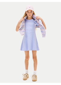 Tommy Hilfiger Sukienka codzienna Skater KG0KG09284 Niebieski Regular Fit ze sklepu MODIVO w kategorii Sukienki dziewczęce - zdjęcie 188058060