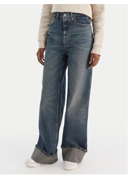 Tommy Jeans Jeansy Claire DW0DW22629 Granatowy Wide Leg ze sklepu MODIVO w kategorii Jeansy damskie - zdjęcie 188058163
